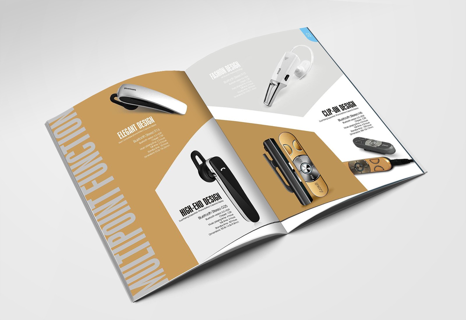 畫冊設計，彩頁設計