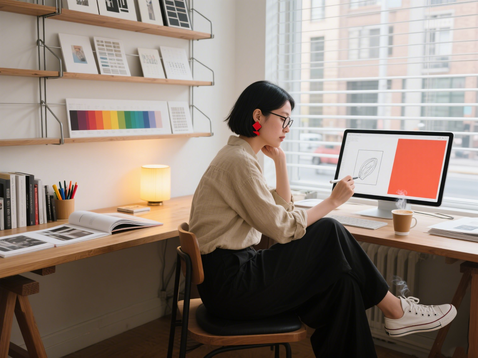 企業畫冊設計--AI色彩與字體智能推薦