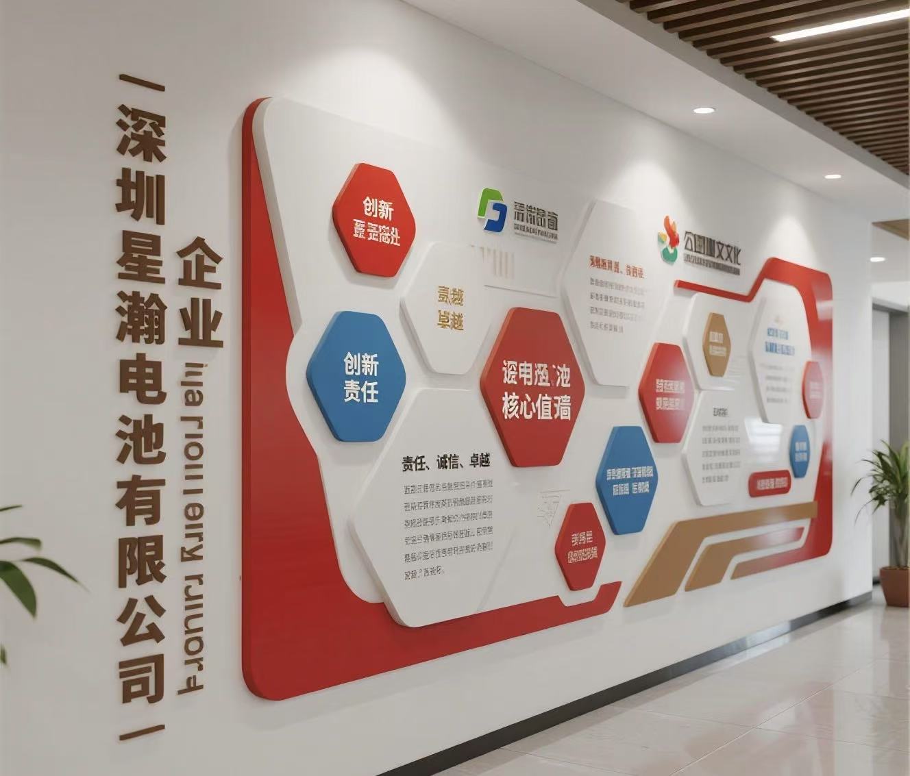 企業文化牆設計：打造社會責任的視覺宣言