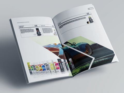 畫冊設計，彩頁設計