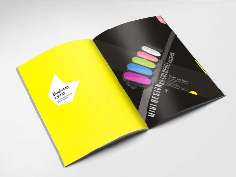 畫冊設計，彩頁設計